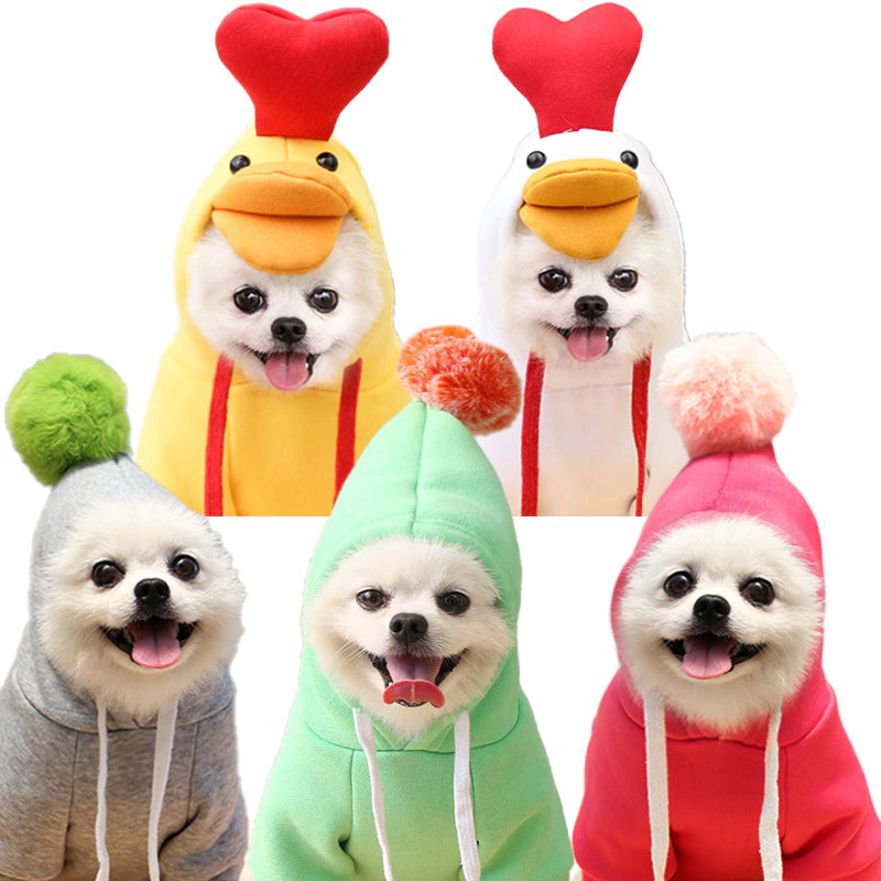 Cute Fruit Dog Hoodies